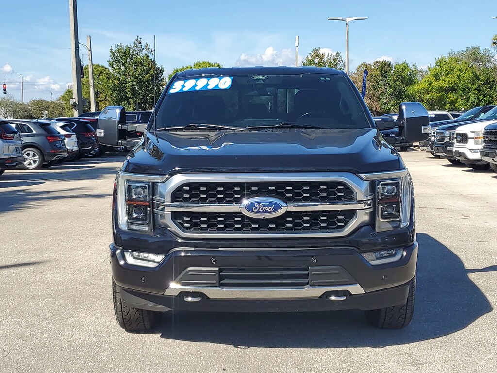 Certified 2021 Ford F-150 Platinum CREW CAB TRUCK
