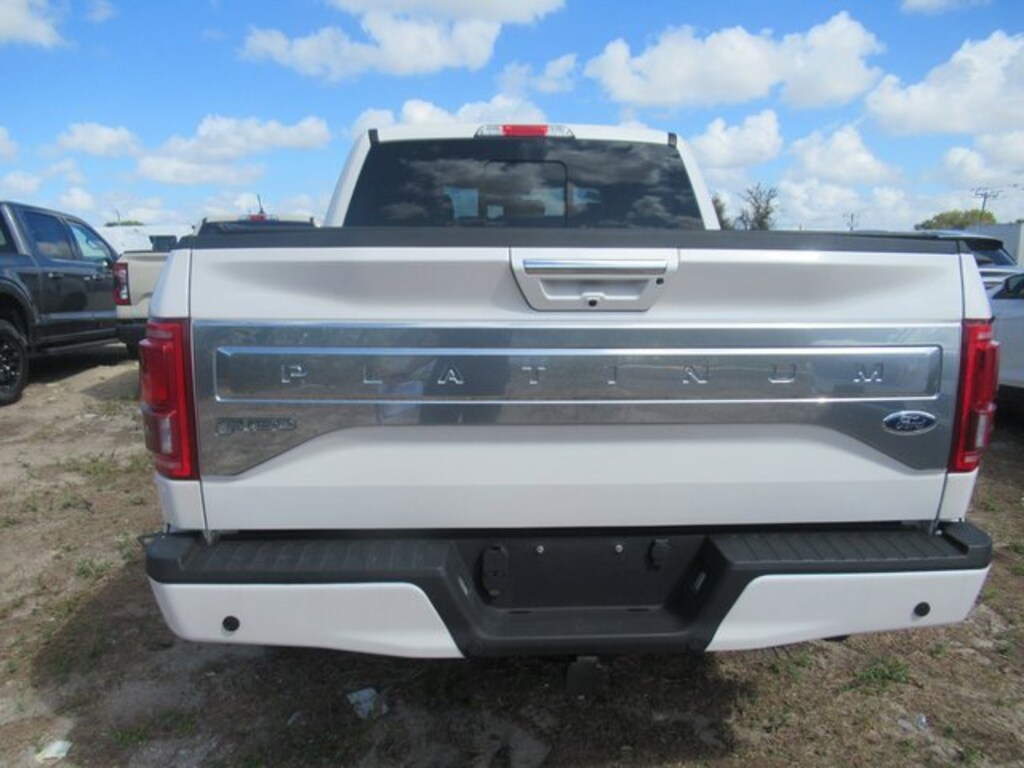 Used 2016 Ford F-150 Platinum Crew Cab Truck