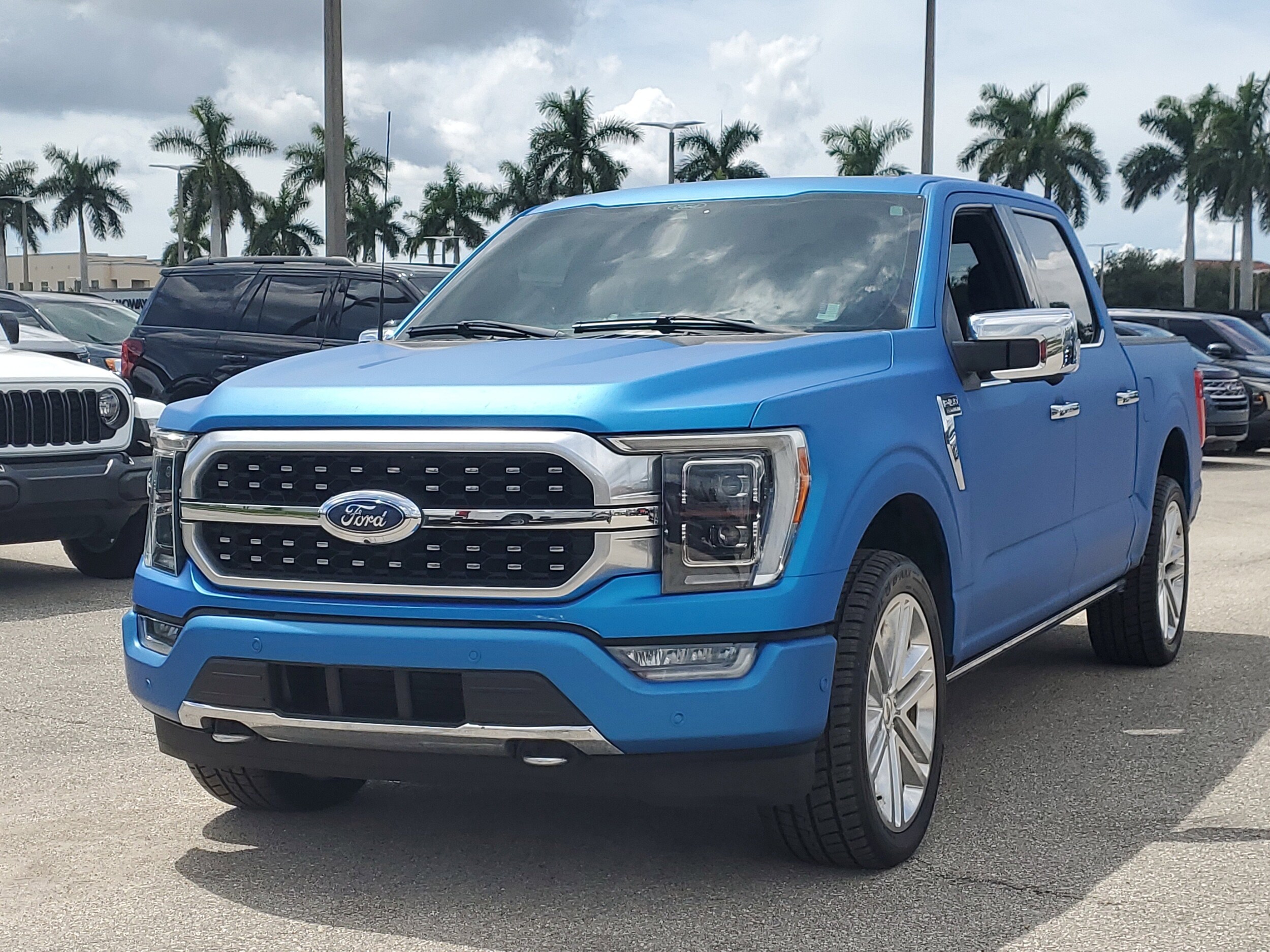 2021 Ford F-150 Platinum photo 3