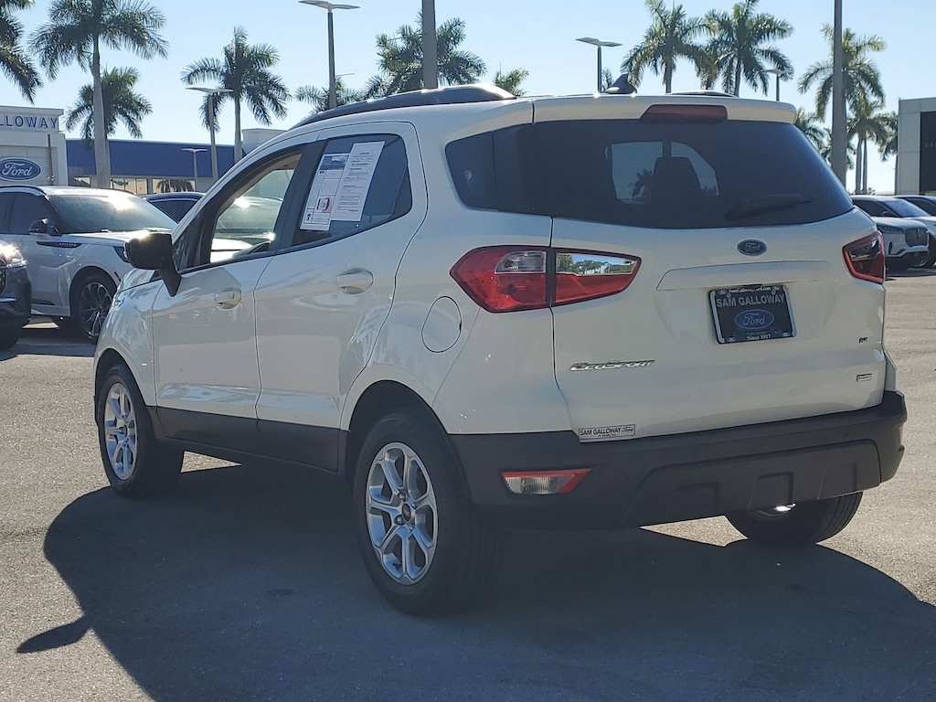 Used 2020 Ford EcoSport SE SUV