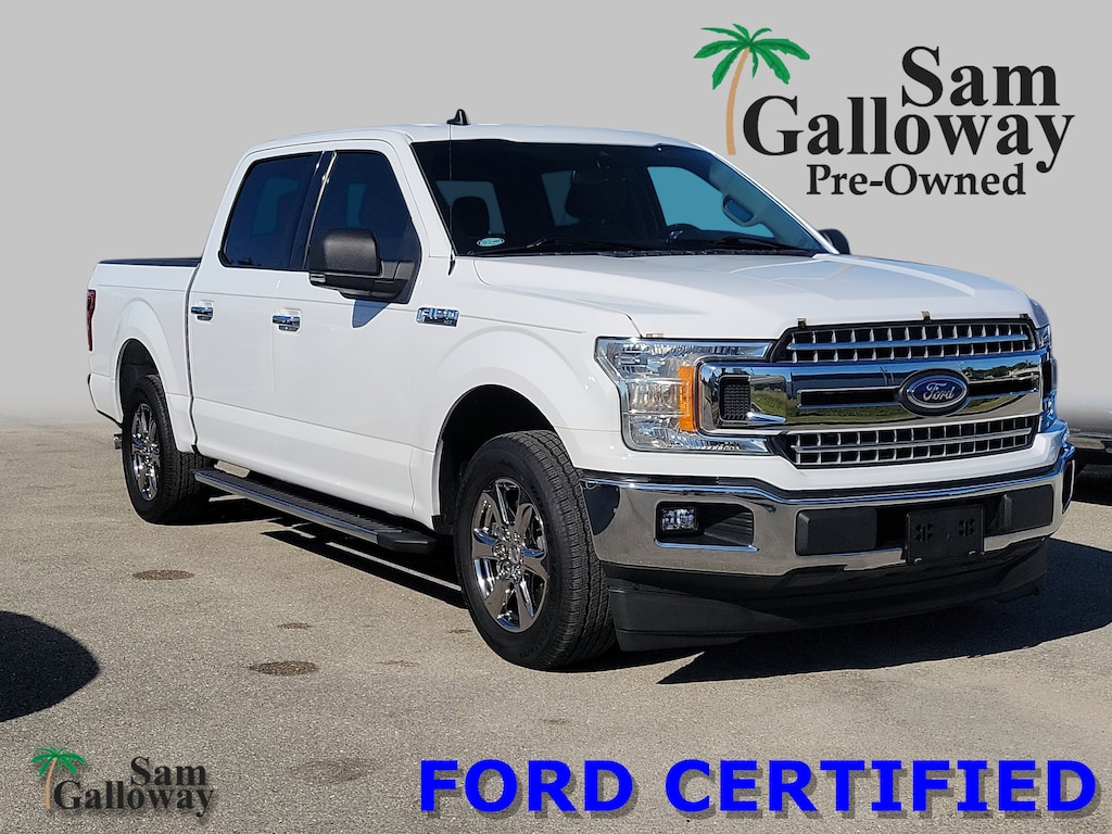 Certified 2020 Ford F-150 XLT CREW CAB TRUCK