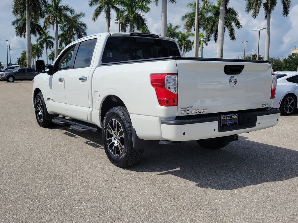Certified 2021 Nissan Titan SV CREW CAB SHORT BED TRUCK