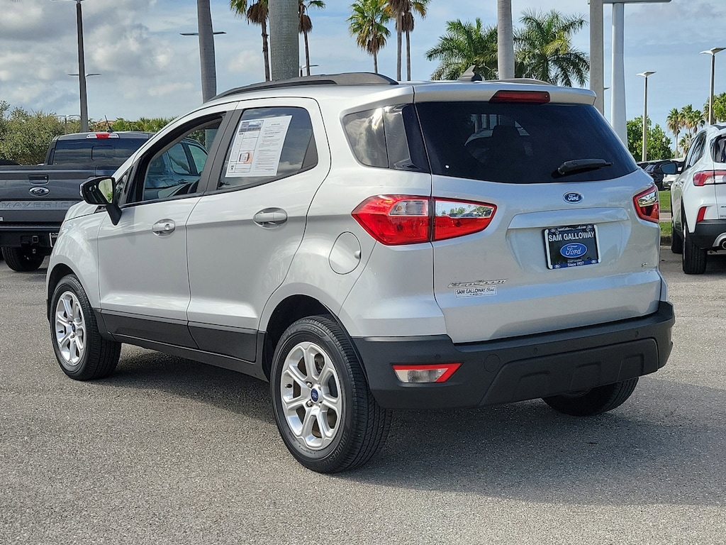 Used 2021 Ford EcoSport SE SUV