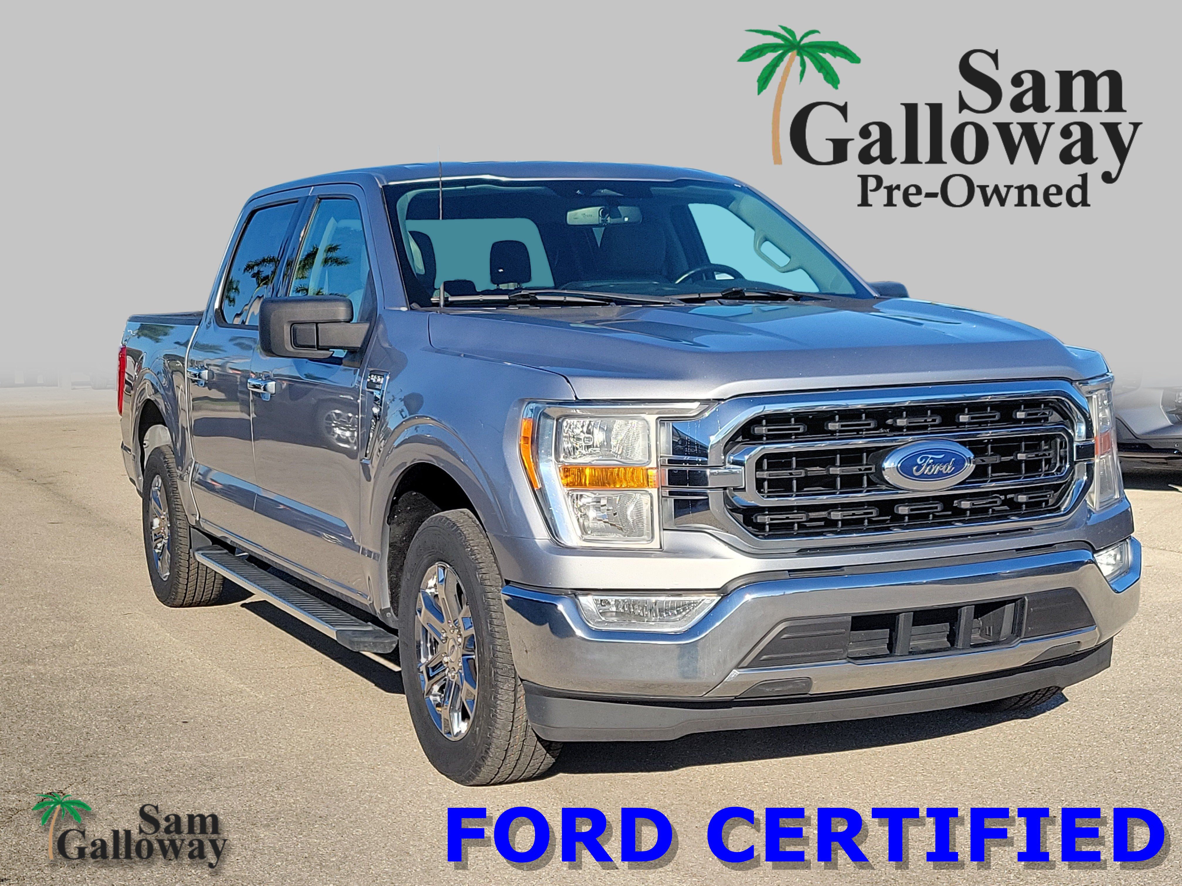 Certified 2022 Ford F-150 XLT CREW CAB TRUCK