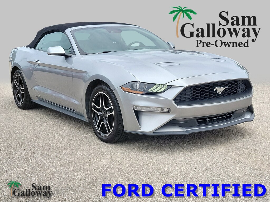 Certified 2021 Ford Mustang Ecoboost Premium CONVERTIBLE