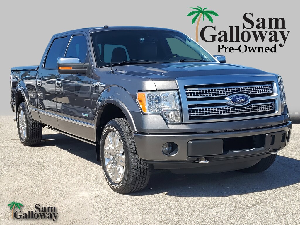 Used 2012 Ford F-150 Platinum Crew Cab Truck