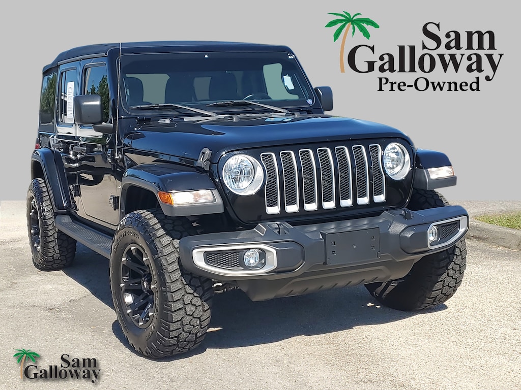 Used 2021 Jeep Wrangler Unlimited Sahara SUV