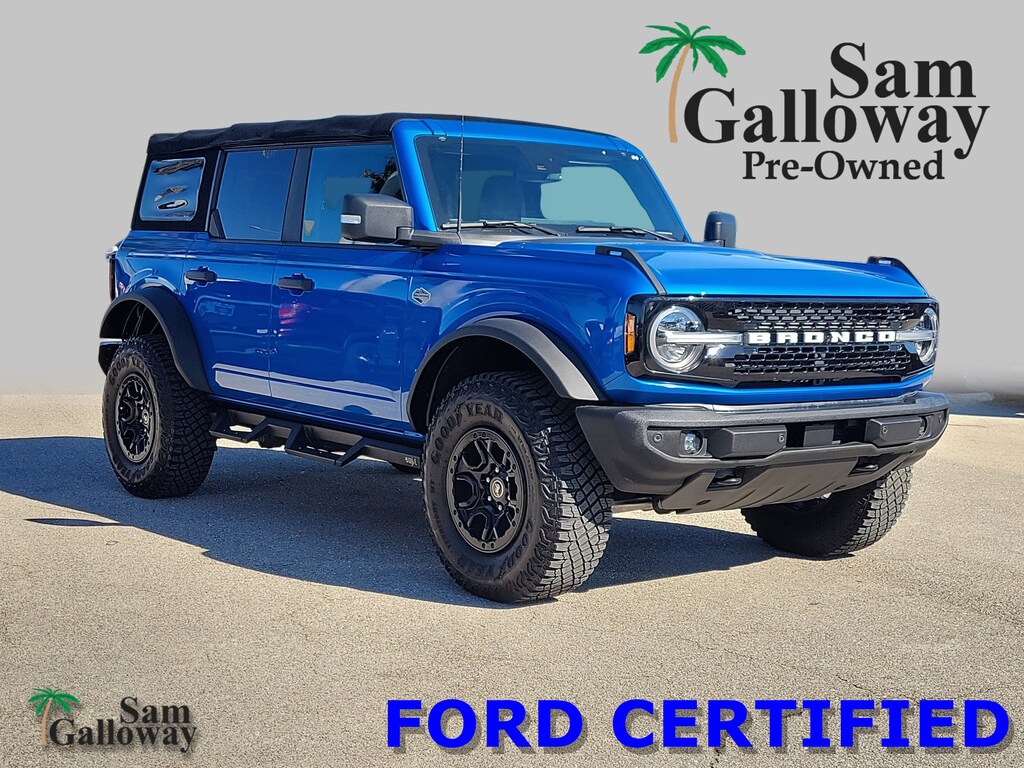 Certified 2022 Ford Bronco Wildtrak SUV