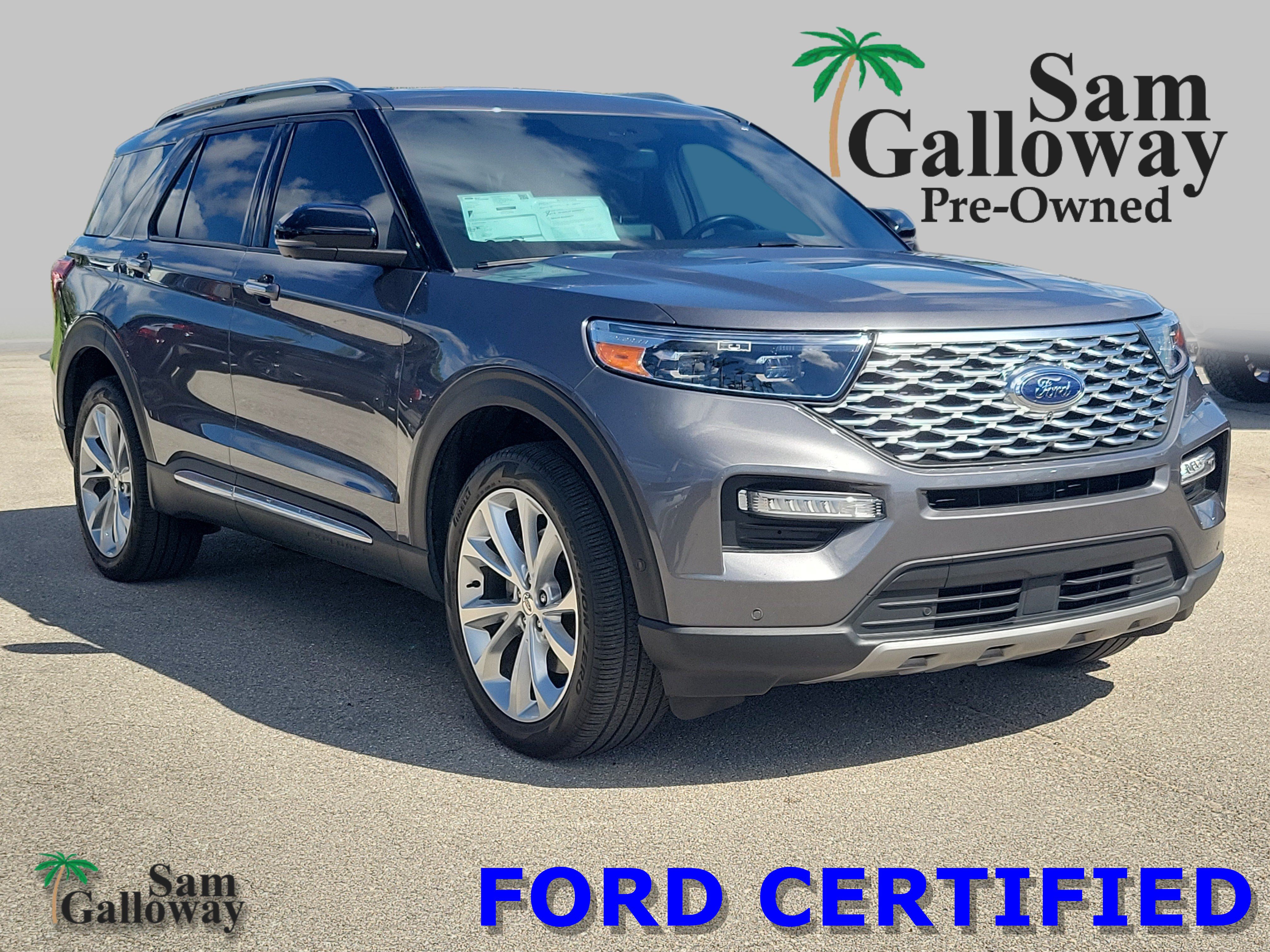 Certified 2022 Ford Explorer Platinum SUV