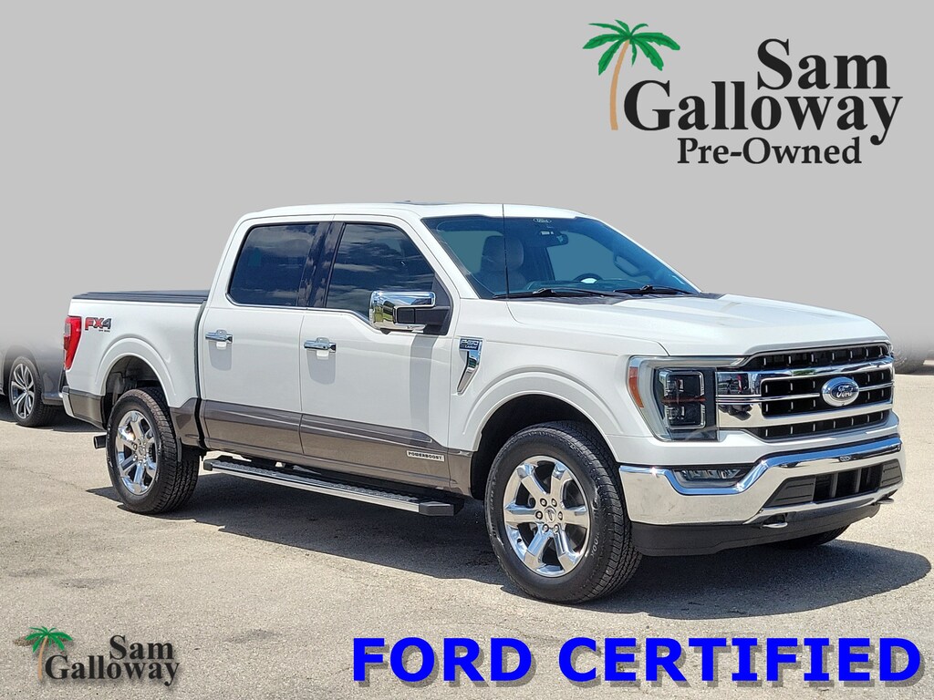 Certified 2021 Ford F-150 Lariat CREW CAB TRUCK