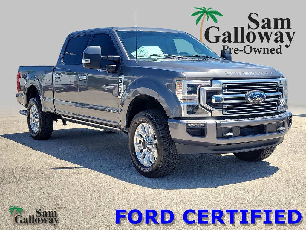 Certified 2022 Ford F-250 Limited CREW CAB TRUCK