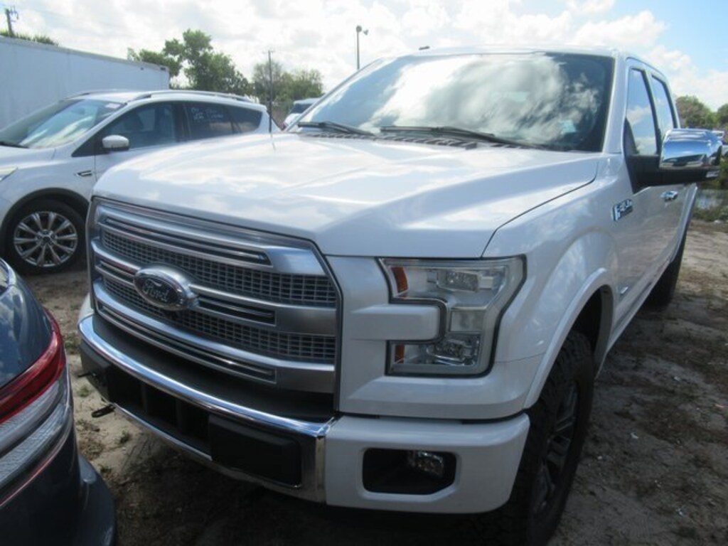 Used 2016 Ford F-150 Platinum Crew Cab Truck