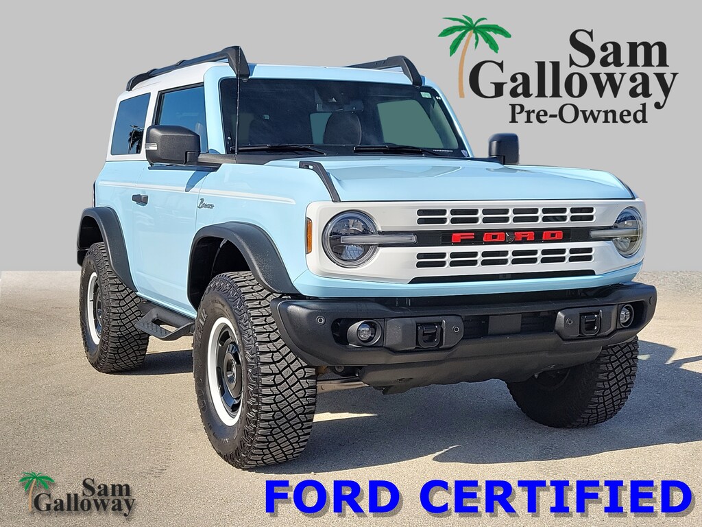 Certified 2024 Ford Bronco Heritage Limited Edition SUV