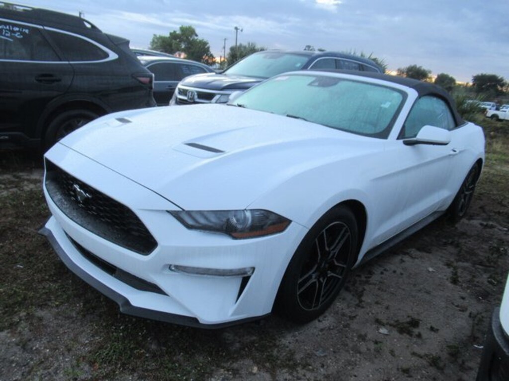 Certified 2019 Ford Mustang Ecoboost CONVERTIBLE