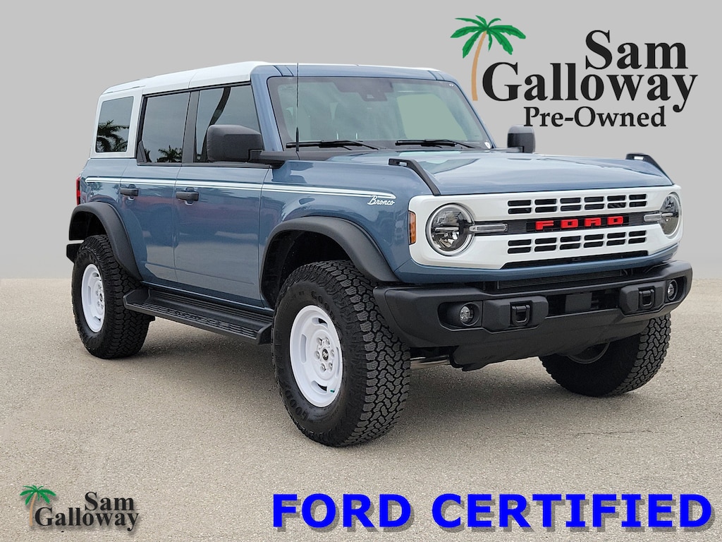Certified 2025 Ford Bronco Heritage Edition SUV