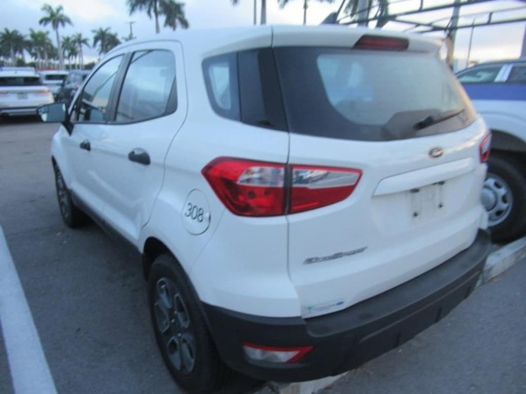 Certified 2021 Ford EcoSport S SUV