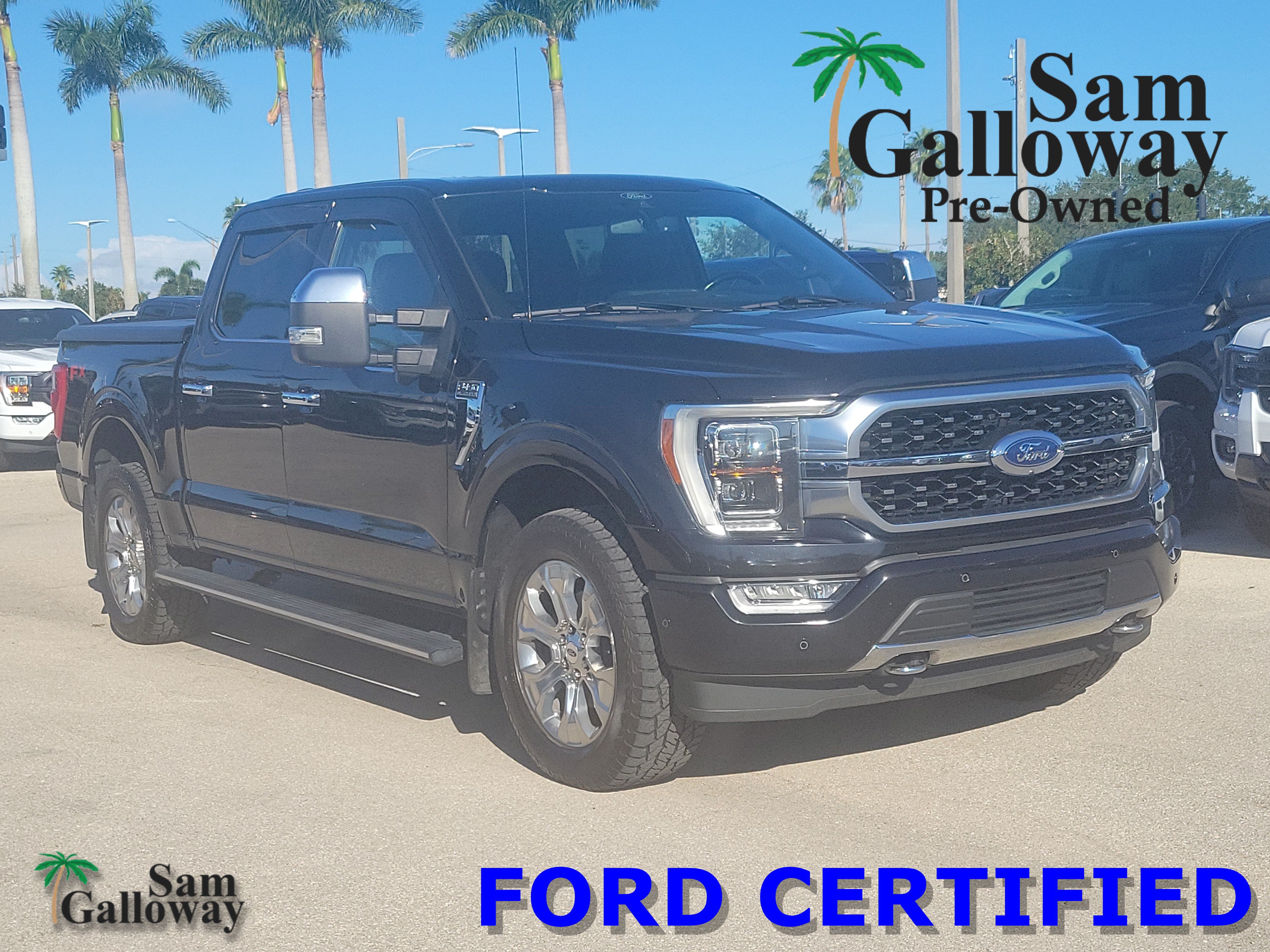 Certified 2021 Ford F-150 Platinum CREW CAB TRUCK