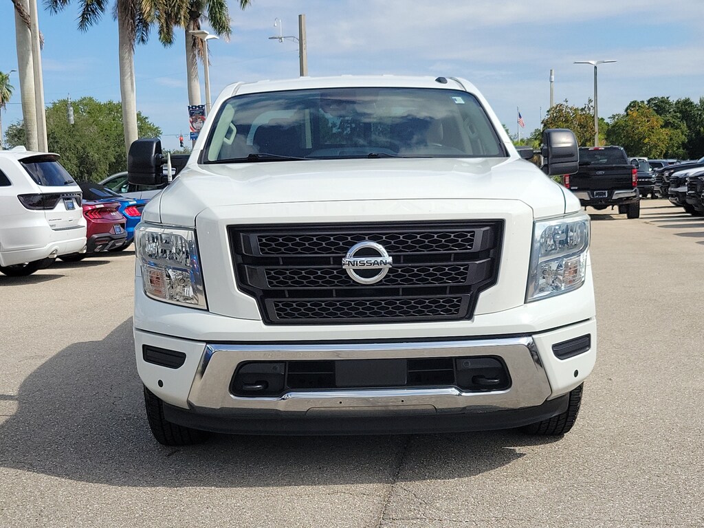 Certified 2021 Nissan Titan SV CREW CAB SHORT BED TRUCK