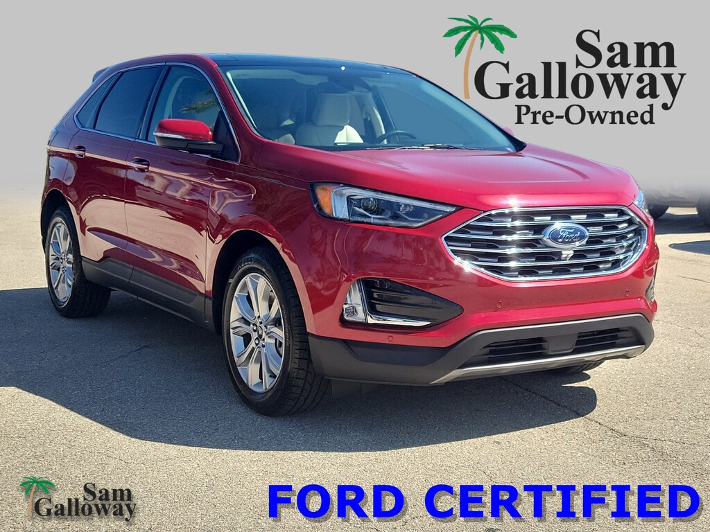 Certified 2022 Ford Edge Titanium SUV