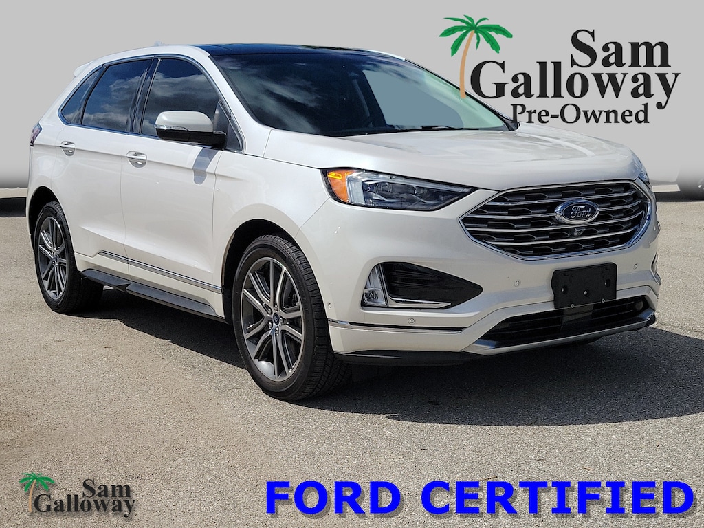 Certified 2019 Ford Edge Titanium SUV