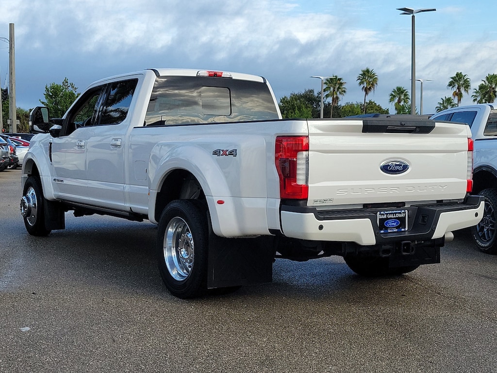 Certified 2017 Ford Superduty Incomplete Lariat DRW CREW CAB LONG BED TRUCK