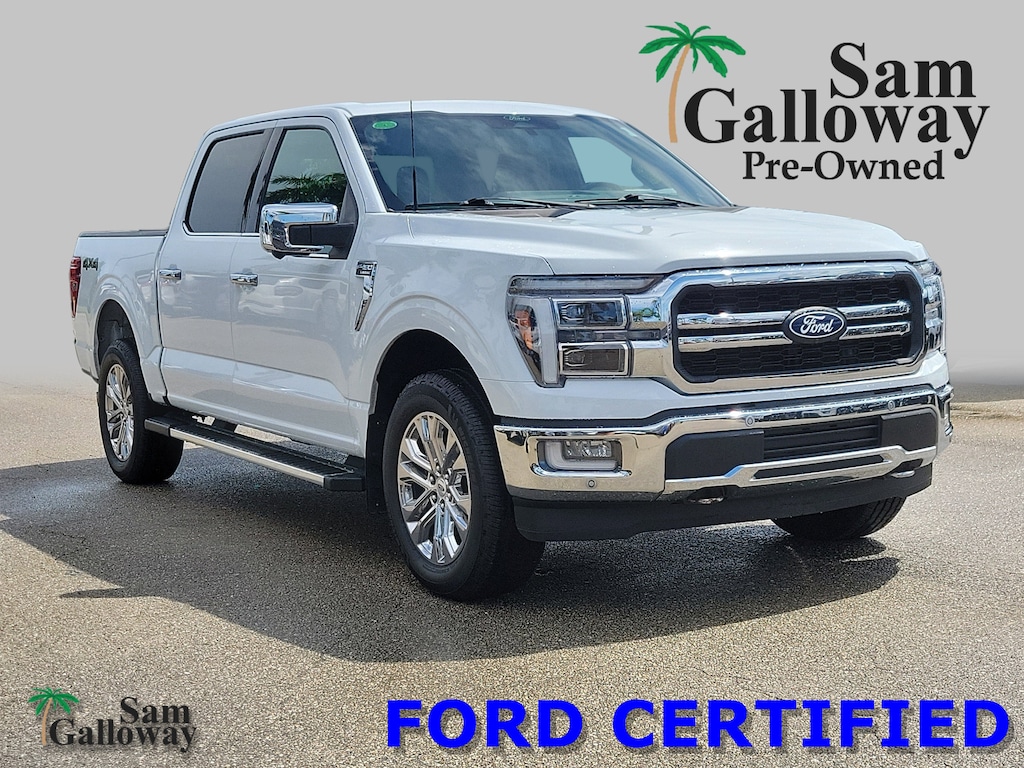 Certified 2024 Ford F-150 Lariat CREW CAB TRUCK