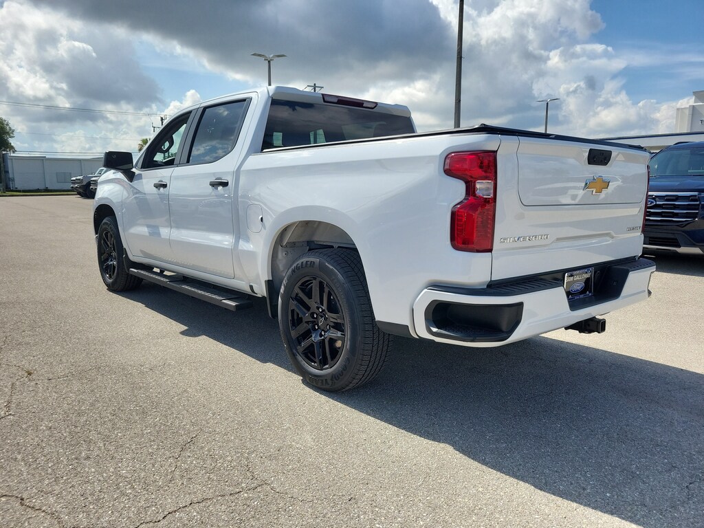 Certified 2024 Chevrolet Silverado Custom CREW CAB SHORT BED TRUCK