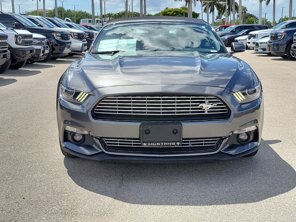 Certified 2017 Ford Mustang Ecoboost Premium CONVERTIBLE