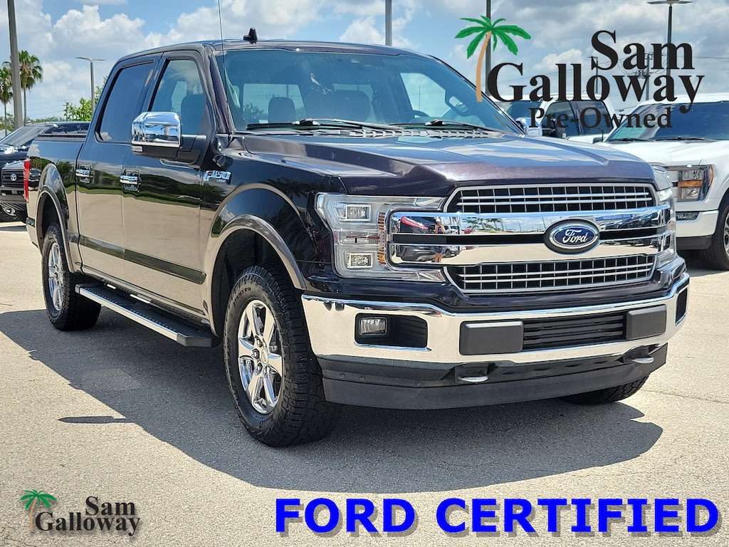 Certified 2018 Ford F-150 Lariat CREW CAB SHORT BED TRUCK