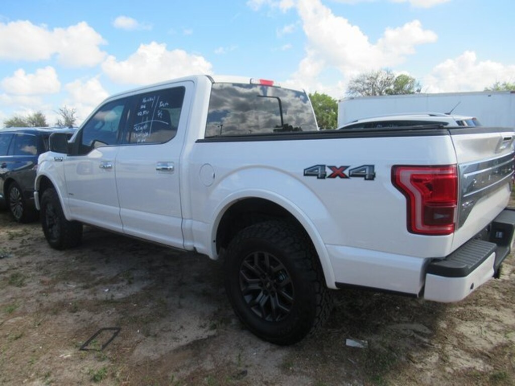 Used 2016 Ford F-150 Platinum Crew Cab Truck