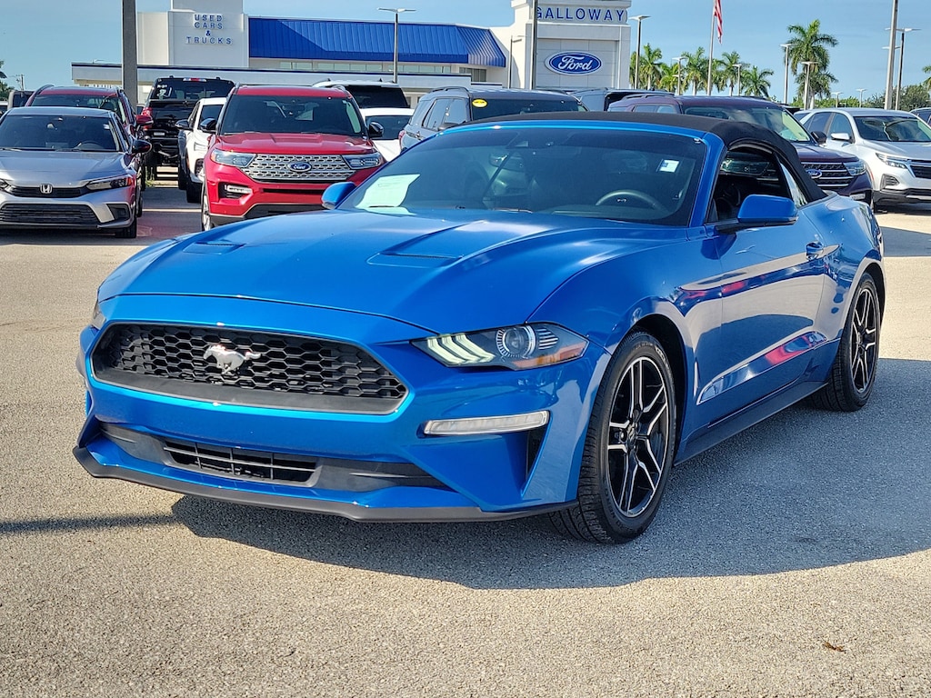 Certified 2021 Ford Mustang Ecoboost Premium CONVERTIBLE