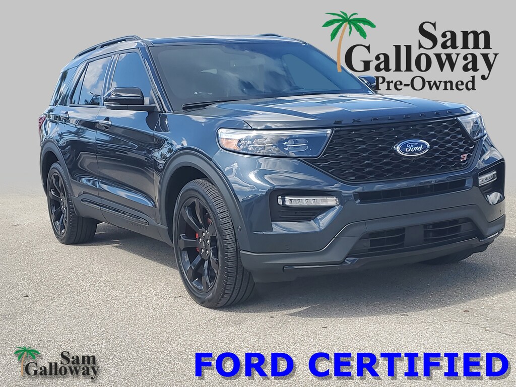 Certified 2022 Ford Explorer ST SUV
