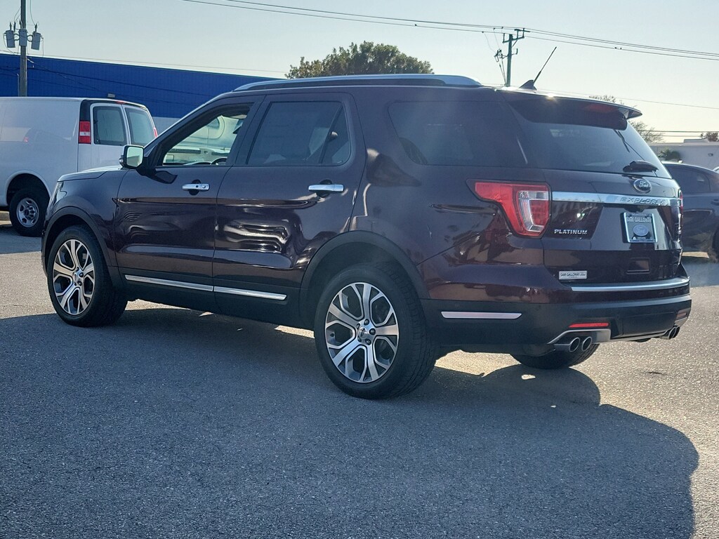 Certified 2018 Ford Explorer Platinum SUV