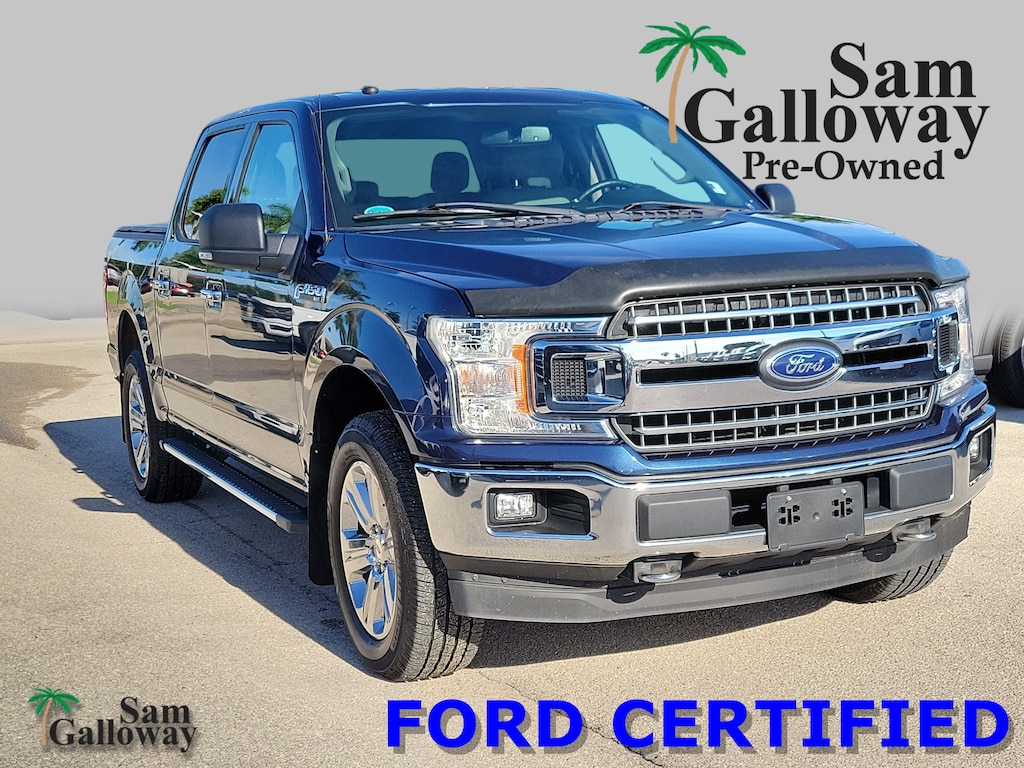 Certified 2018 Ford F-150 XLT CREW CAB SHORT BED TRUCK