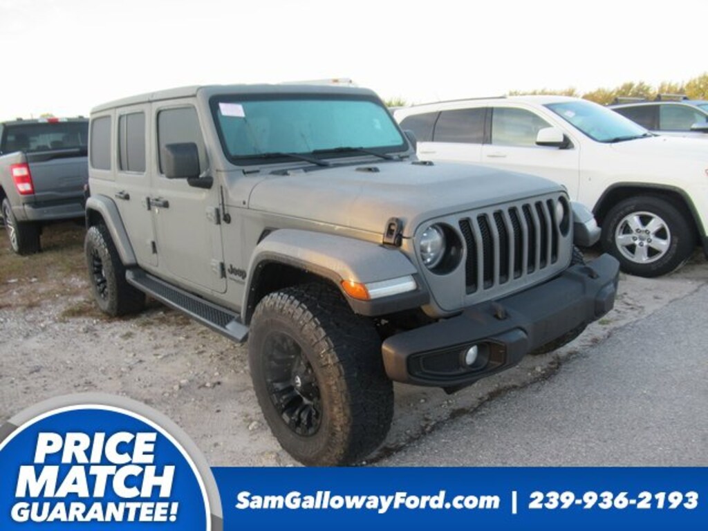 Used 2021 Jeep Wrangler Unlimited Sahara SUV