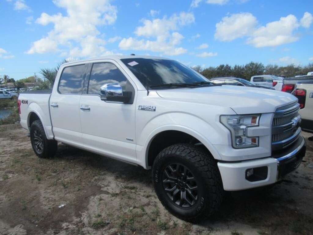 Used 2016 Ford F-150 Platinum Crew Cab Truck