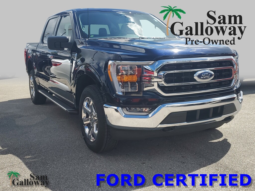 Certified 2022 Ford F-150 XLT CREW CAB TRUCK