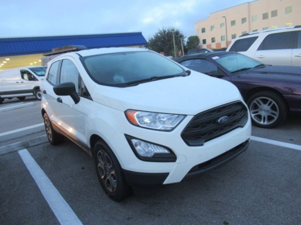 Certified 2021 Ford EcoSport S SUV