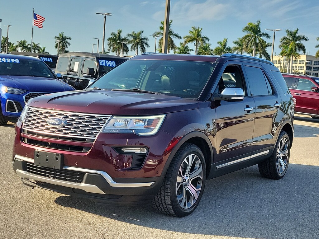 Certified 2018 Ford Explorer Platinum SUV