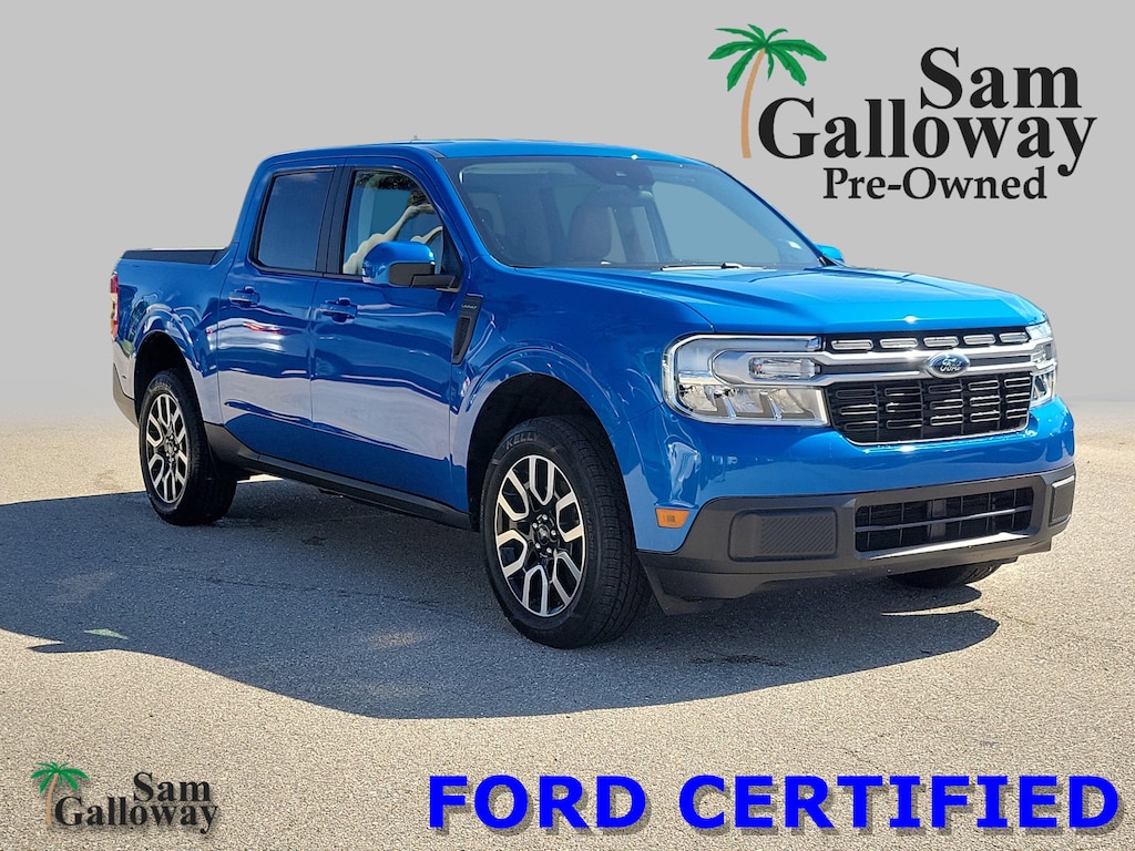 Certified 2022 Ford Maverick Lariat CREW CAB SHORT BED TRUCK