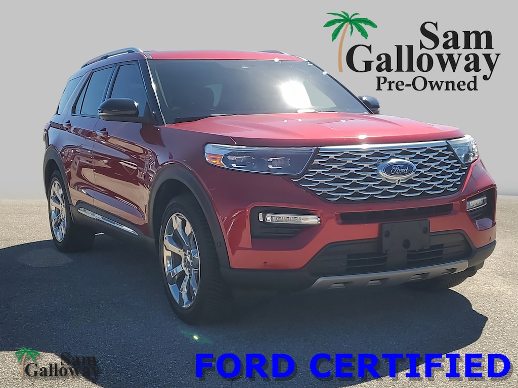 Certified 2020 Ford Explorer Platinum SUV