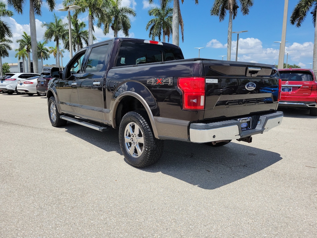 Certified 2018 Ford F-150 Lariat CREW CAB SHORT BED TRUCK