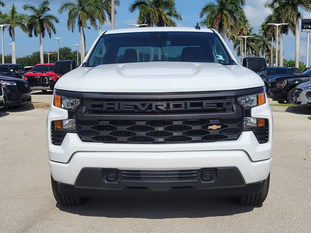 Certified 2024 Chevrolet Silverado Custom CREW CAB SHORT BED TRUCK