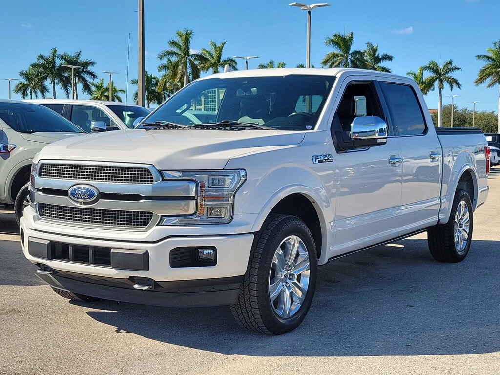 Certified 2019 Ford F-150 Platinum CREW CAB TRUCK