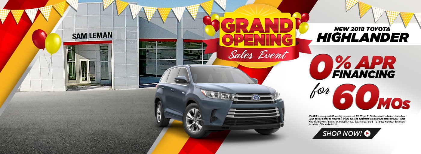 Toyota Dealer Bloomington IL | Sam Leman Toyota