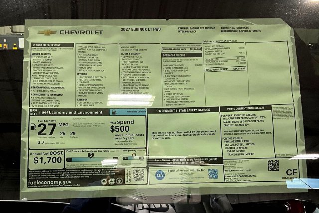 2027 Chevrolet Equinox LT - Photo 13
