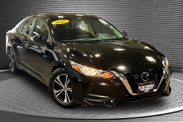 Used 2020 Nissan Sentra SV with VIN 3N1AB8CV6LY263501 for sale in Daleville, IN