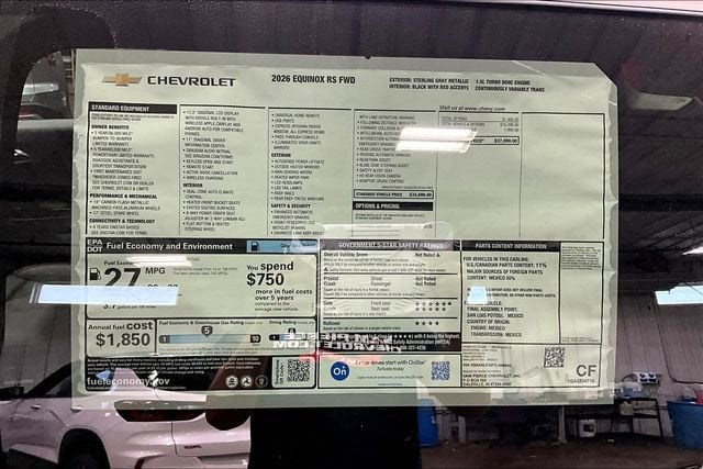 2026 Chevrolet Equinox RS - Photo 13