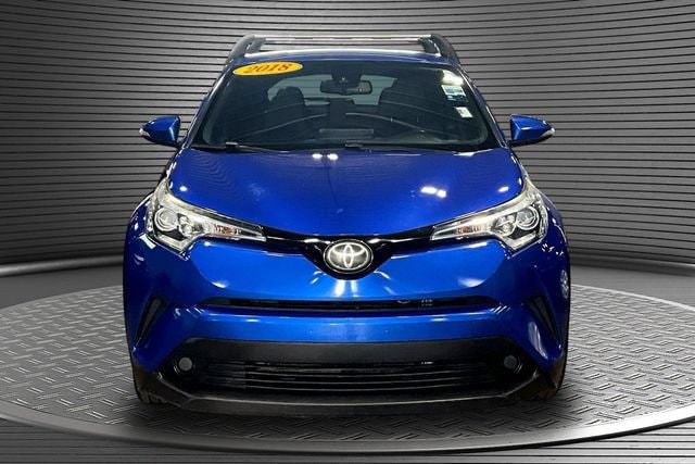 Used 2018 Toyota C-HR XLE with VIN NMTKHMBX2JR035512 for sale in Daleville, IN