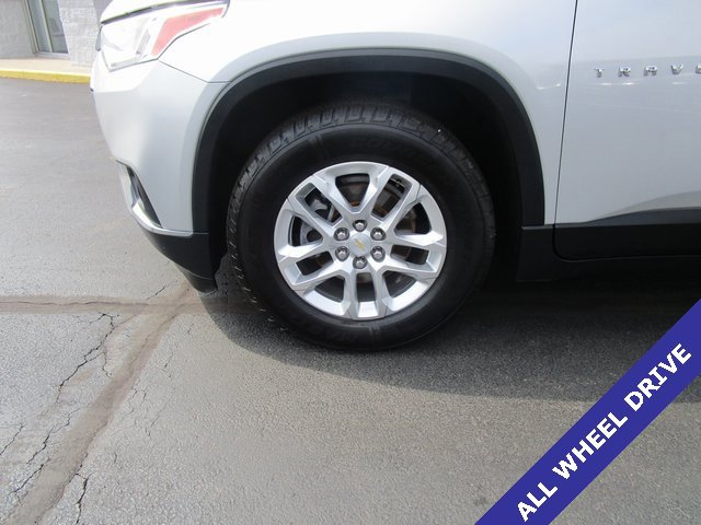 Used 2018 Chevrolet Traverse 1LT with VIN 1GNEVGKW5JJ118453 for sale in Daleville, IN